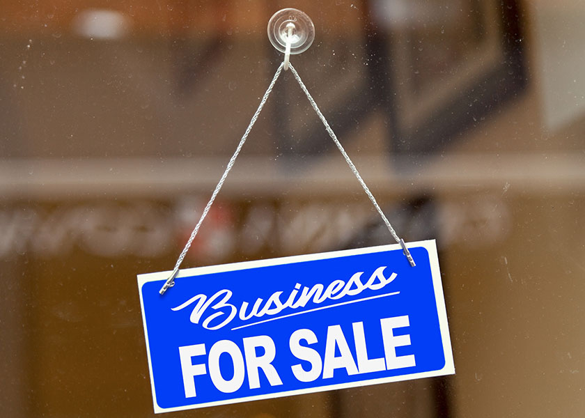 “Business for Sale” sign